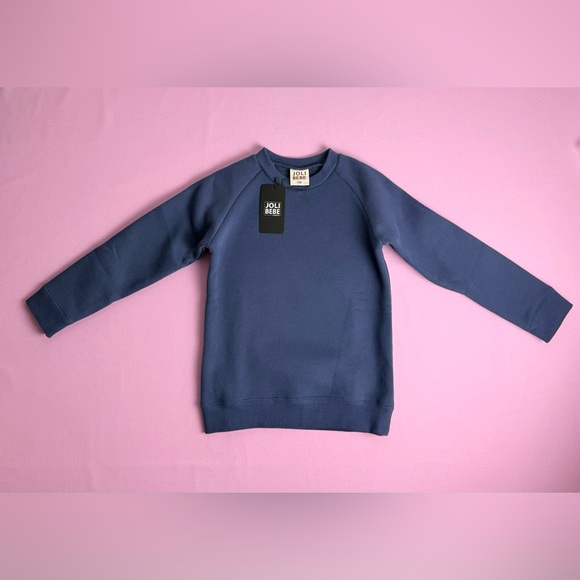NWT Korean Clothing Brand Joli(e) Bebe | Kids Fleece Sweatshirt| Size 6-7Y - Picture 2 of 10